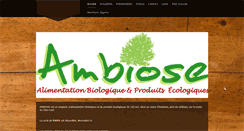 Desktop Screenshot of ambiose.net