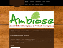 Tablet Screenshot of ambiose.net